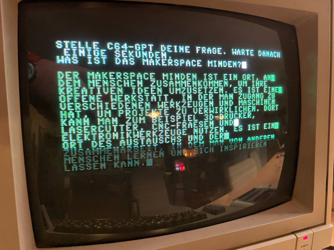 ChatGPT erklärt den Makerspace Minden